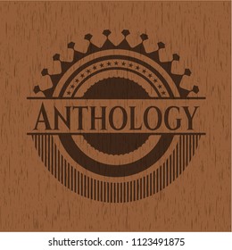 Anthology vintage wood emblem