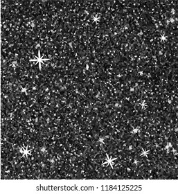 Anthracite balck shiny glitter background. Happy christmas. For love