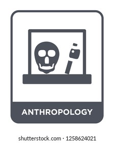 Anthropology Icon Vector On White Background, Anthropology Trendy Filled Icons From Museum Collection, Anthropology Simple Element Illustration