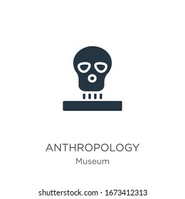 Anthropology Icon Vector. Trendy Flat Anthropology Icon From Museum Collection Isolated On White Background. Vector Illustration Can Be Used For Web And Mobile Graphic Design, Logo, Eps10