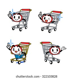 Anthropomorphic cart