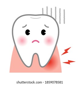 Anthropomorphic Character Of Teeth (swelling And Pain Of Gums)