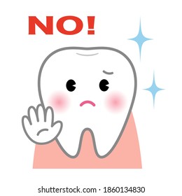 Anthropomorphic tooth character (Signal to NO)
