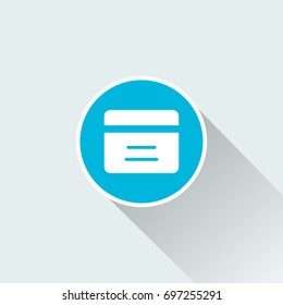 Anti Aging Cream icon with long shadow