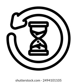 anti aging product label caution line icon vector. anti aging product label caution sign. isolated contour symbol black illustration