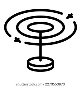 Anti-Bug-Symbol-Umrandungsvektor. Zika-Prävention. Kontrollschädling