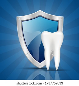 Anti caries vector design illustration