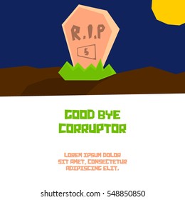 Anti corruption illustration