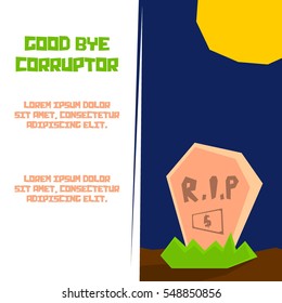 Anti corruption illustration