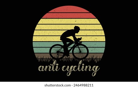 Anti cycling t shirt design