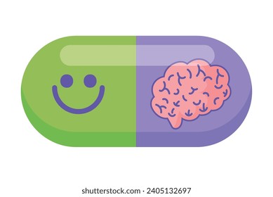 anti depression day design illustration