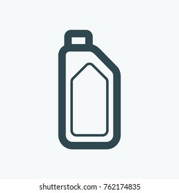 Anti Freeze Liquid Icon. Car Technical Fluids Vector Icon