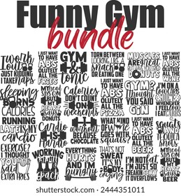 Anti Gym Vector Designs Bundle