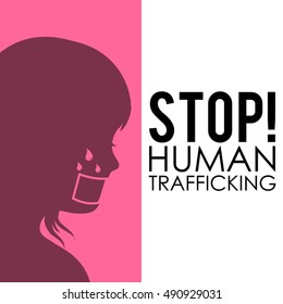 Anti Human Trafficking Poster Campaign, Slavery, Human Right Poster