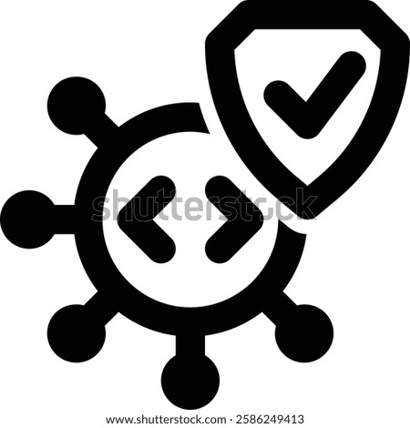 Anti Malware, Anti Virus, Antivirus Outline Icon