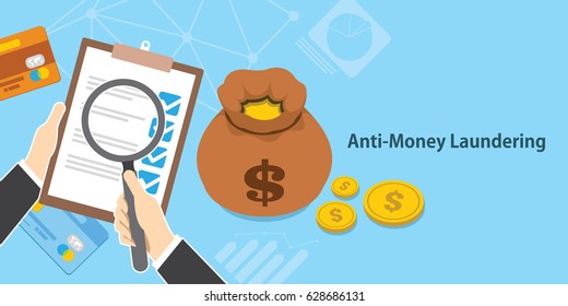 anti money laundering AML cash coin credit transaction company