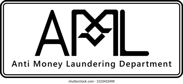 Anti money Laundering logo concept vector