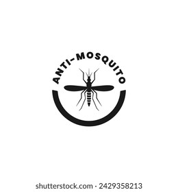 Icono anti mosquito o vector de etiqueta anti mosquito aislado. El mejor icono de Anti Mosquito para aplicaciones, sitios web, diseño de impresión y más sobre Anti Mosquito.