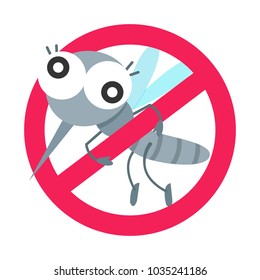 Anti Mosquito Vector, Stop Mosquito Sign