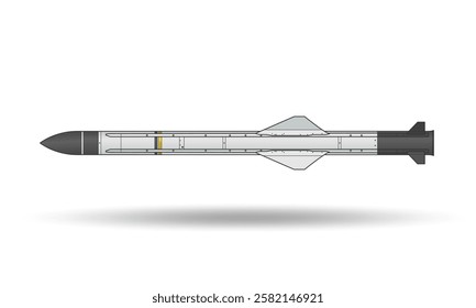 Anti ship missile with shadow