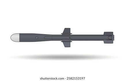 Anti ship missile with shadow