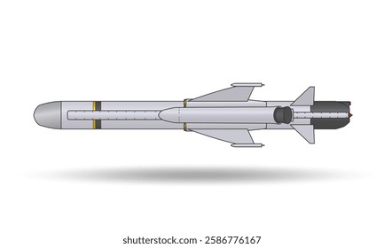 Anti ship missile with shadow