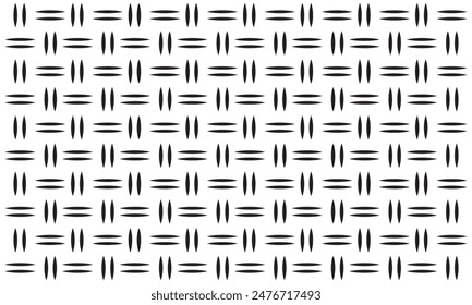 Anti slip floor, metal texture. Black icon on white background. Vector illustration. EPS 10