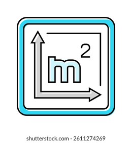 anti slip label product caution color icon vector. anti slip label product caution sign. isolated symbol illustration