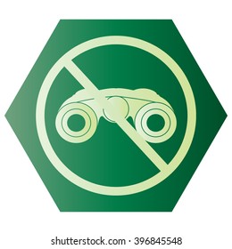 Anti spyware icon symbol illustration
