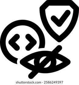 Anti Spyware, Spy, Spyware Outline Icon