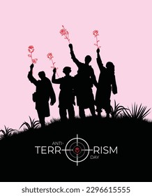 Anti terrorism day - Beautiful Concept