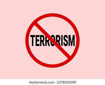 anti terrorism vector illustration flat design