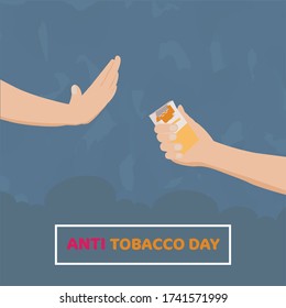 Anti Tobacco Day 2020 Illustration