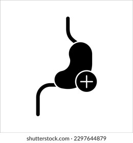 Anti tobacco outline icon isolated on white background. Flat vector illustration.