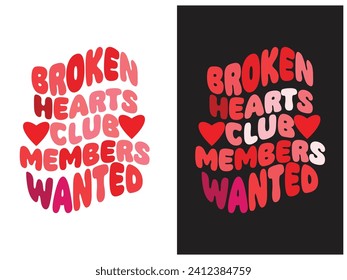 Anti valentines day typography colorful vector design for print on demand, valentines day, love day, proposal day,