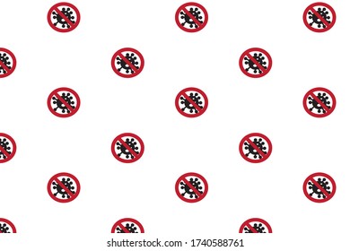 anti virus corona pattern  blackground
