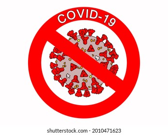 anti virus COVID-19  vector background
