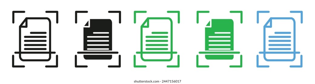 Icono de exploración de documentos antivirus para seguridad y limpieza digitales