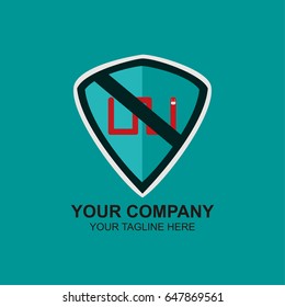 Anti virus logo vector illustration