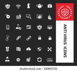 
Anti virus,computer icons,clean vector