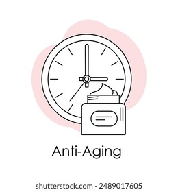 Anti-Aging Icon: Wrinkle Reduction, Collagen Boost, Youthful Skin, Age-Defying, Anti-Wrinkle, Skin Firming, Anti-Aging Cream, Skincare Routine.