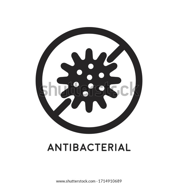 抗菌抗ウイルス防御 細菌と微生物のアイコン ベクターイラスト のベクター画像素材 ロイヤリティフリー