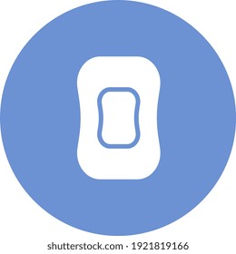 Jabón de mano antibacteriano, ilustración, vector sobre fondo blanco.