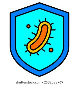 Antibacterial Icon, Medicine, health, Bactery