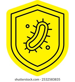Antibacterial Icon, Medicine, health, Bactery
