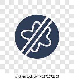 antibacterial icon. Trendy antibacterial logo concept on transparent background from Hygiene collection