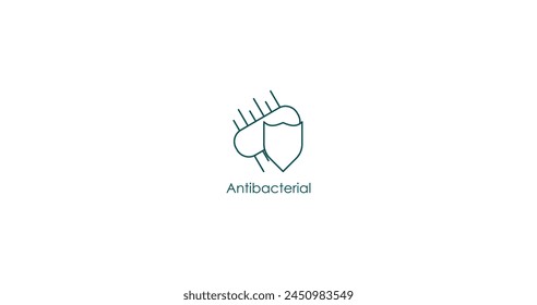 antibacterial Skincare Product Vector Icon