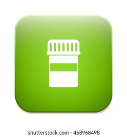 antibiotic bottle icon