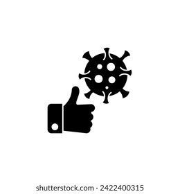 antibiotic concept line icon. Simple element illustration. antibiotic concept outline symbol design.
