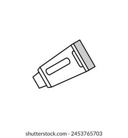antibiotic ointment isometric icon vector. antibiotic ointment sign. isolated symbol illustration